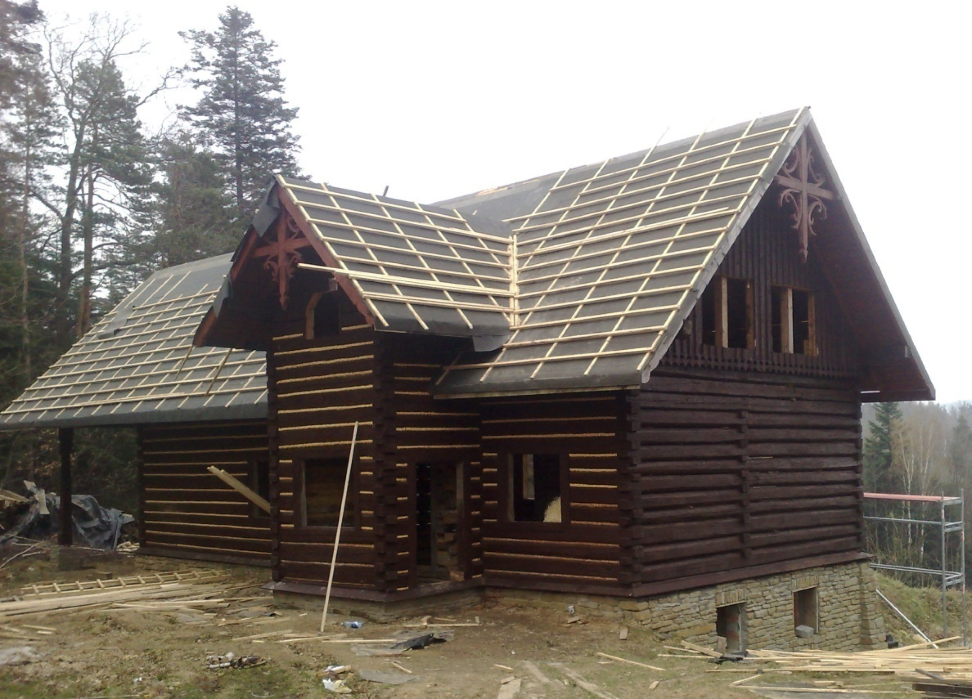 Prace remontowe w starych drewnianych domach